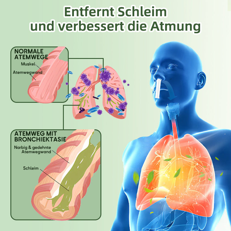 🍎Offizieller Shop|🔥Ourlyard™ Natürlicher Eukalyptus Lungenklar Inhalator 👨⚕️BfArM-certification(💝LETZTER TAG 50% RABATT 💝)