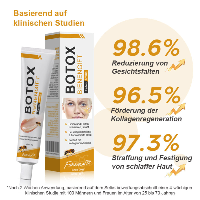 🏆Letzter Tag der Aktion: 70 % Rabatt - ✨Furzero™ Botox Bienenvenom Faltenentfernungscreme