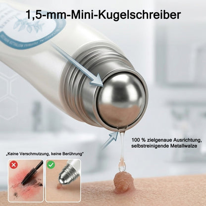 Rolimey® 7-Tage Tag- & Spot-Entferner🆕 (𝐙𝗲𝗿𝗼 𝐏𝗮𝗶𝗻, 𝐙𝗲𝗿𝗼 𝐒𝗰𝗮𝗿𝘀 Roll-On) ✅ Geeignet für: Hauttags, Flecken, Muttermale, Warzen, Blasen, Ekzeme, Schuppen, Hautkeratosen, Akne, Hautwucherungen, Narben, Geburtstagsmale 👩‍⚕️