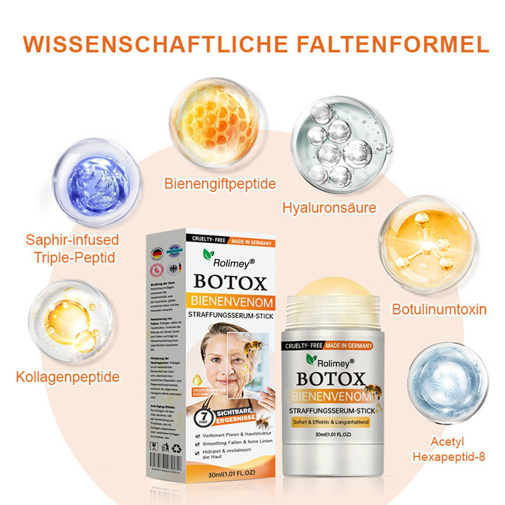 🌲🇩🇪Hergestellt in Deutschland🌲Rolimey® Botox-Bienenvergiftungsstraffungsserum-Stick🔥LETZTER TAG 70% RABATT
