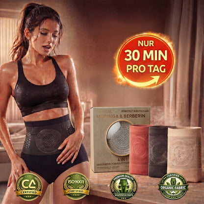 ✅ Offizieller Markenstore | ⚕️ GFOUK® 2026 Moringa & Berberin 4-in-1 Mikropartikel-Formungs- und Fettverbrennungs-Shorts