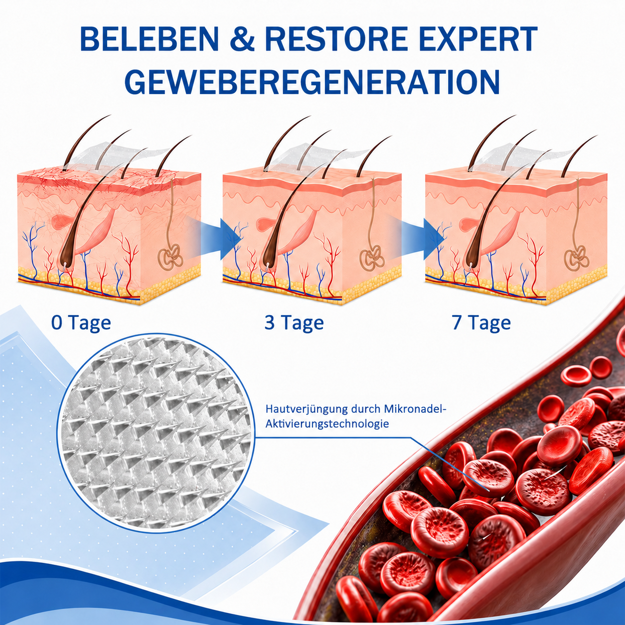 🏥DR.Fachmer® Mikronadel-Pflaster VeinRepair ⚡ Sofortige Entlastung & langfristige Ergebnisse für müde Beine