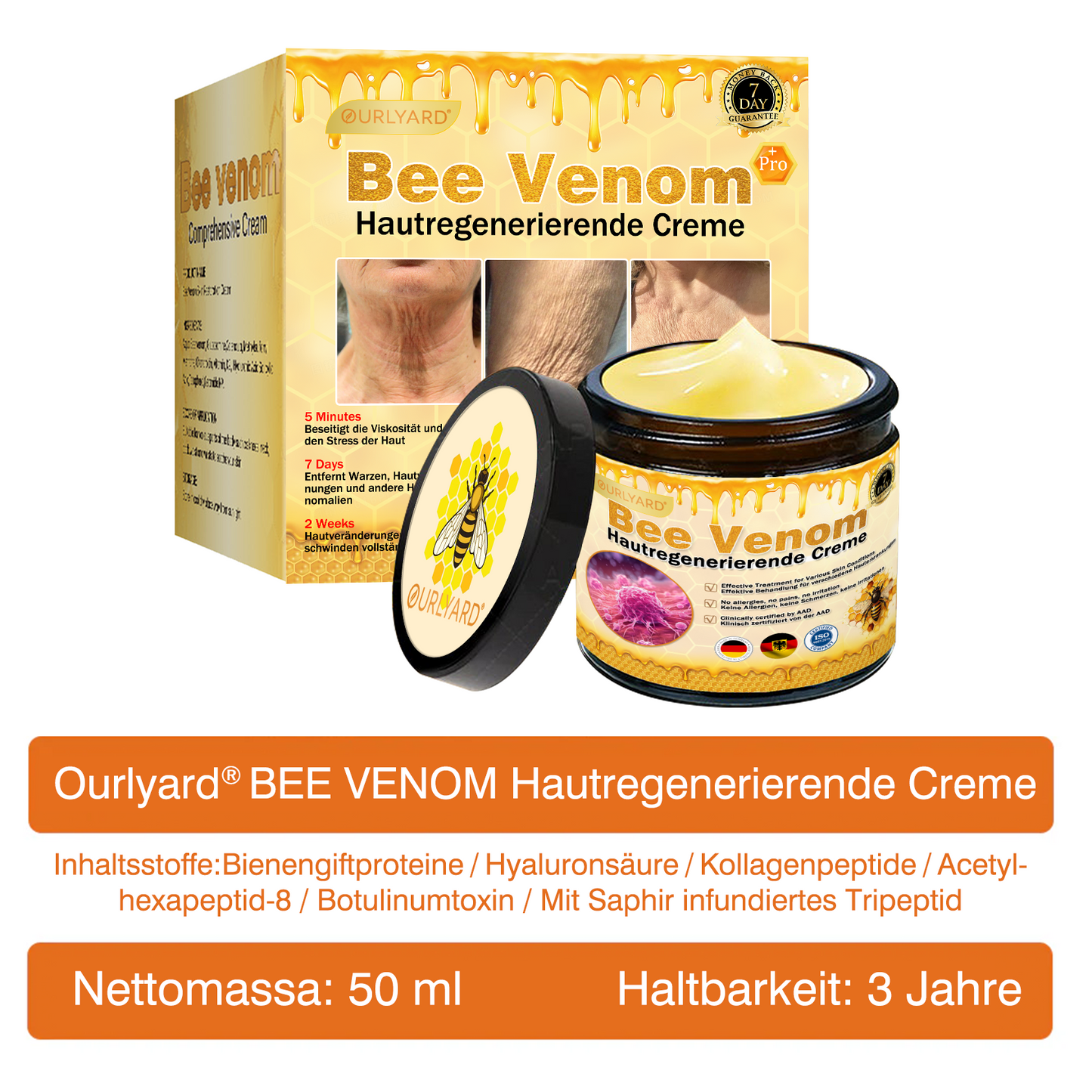 💥Ourlyard® Bienengift Pro Umfassende Creme — 💥Begrenzte Zeit 80 % RABATT💥