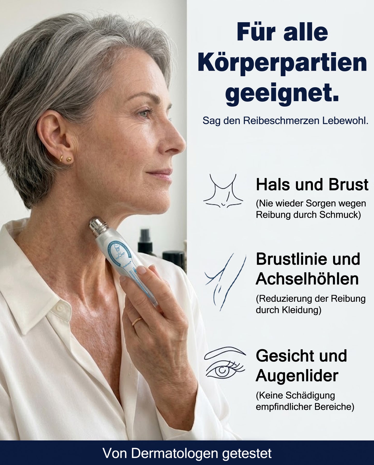 Rolimey® 7-Tage Tag- & Spot-Entferner🤍 (𝐙𝗲𝗿𝗼 𝐏𝗮𝗶𝗻, 𝐙𝗲𝗿𝗼 𝐒𝗰𝗮𝗿𝘀 Roll-On) ✅ Geeignet für: Hauttags, Flecken, Muttermale, Warzen, Blasen, Ekzeme, Schuppen, Hautkeratosen, Akne, Hautwucherungen, Narben, Geburtstagsmale 👩‍⚕️