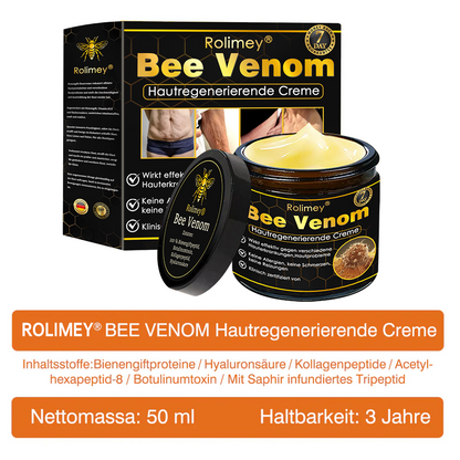 🎁🎁Neuestes Modell: Rolimey® Bienengift Max Pflegecreme – Reparatureffekt um 65 % gesteigert 🔥 NUR NOCH 80 % RABATT