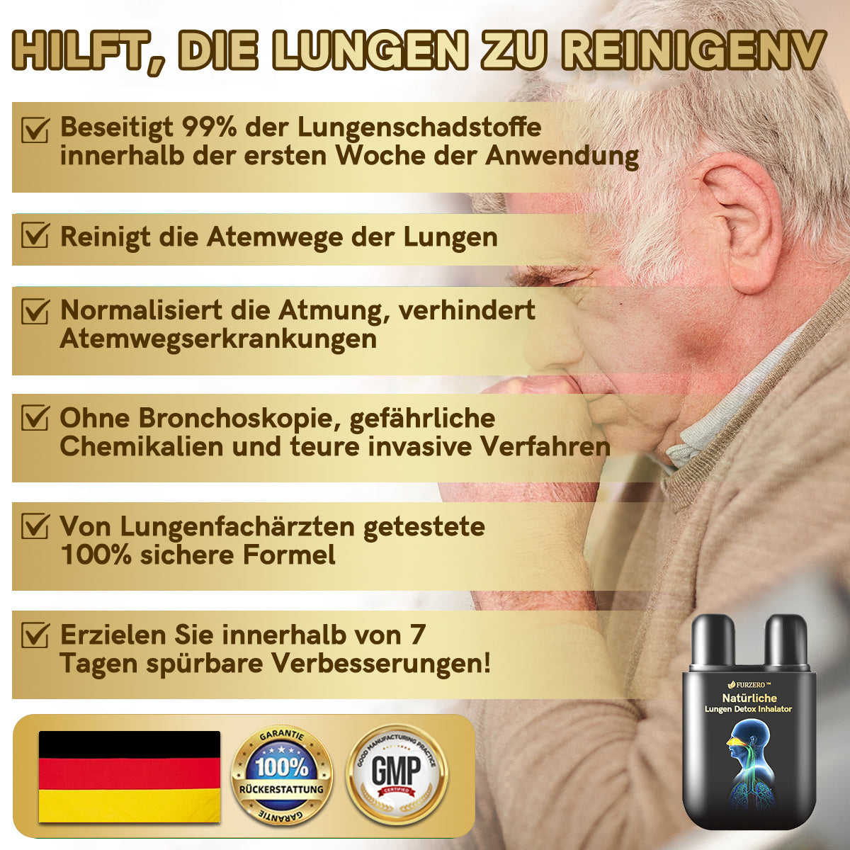 🍒Offizieller Shop|🔥Furzero™ Natürlicher Lungen-Detox-Inhalator👨‍⚕️BfArM-certification(🎅 Weihnachts-Sonderangebot-💝LETZTER TAG 50% RABATT 💝)
