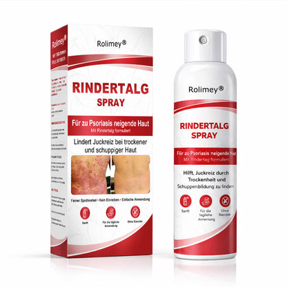 Rolimey® Rindertalg-Spray für juckende, schuppige Psoriasis-Haut 1
