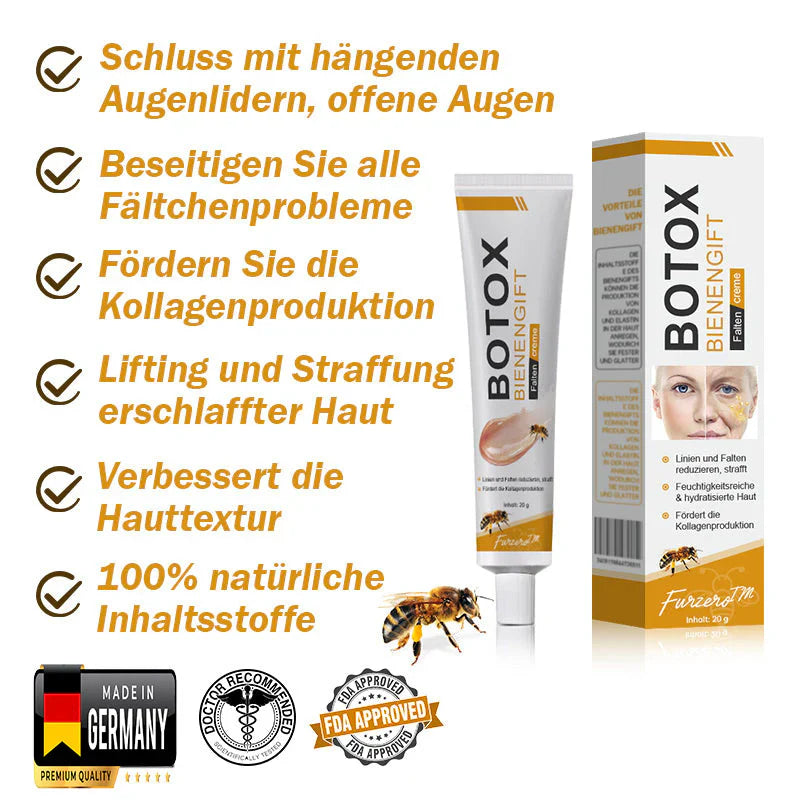 🇩🇪𝐎𝐟𝐟𝐢𝐳𝐢𝐞𝐥𝐥𝐞𝐫 𝐒𝐭𝐨𝐫𝐞 | Letzter Tag der Aktion: 70 % Rabatt - 🧏‍♀️Furzero™ Botox Bienenvenom Faltenentfernungscreme