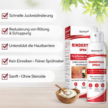 Rolimey® Rindertalg-Spray für juckende, schuppige Psoriasis-Haut 1