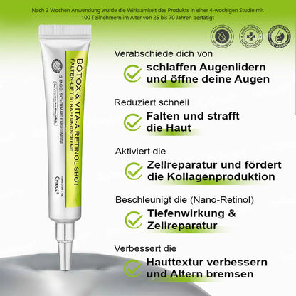 🇩🇪Jetzt jugendliche Haut zurückgewinnen💟Cvreoz® Botox & Vita-A Retinol Shot Falten-Lift Straffungscreme