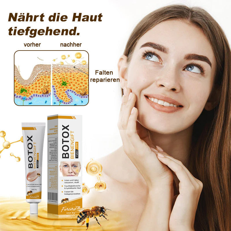 🏆Letzter Tag der Aktion: 70 % Rabatt - ✨Furzero™ Botox Bienenvenom Faltenentfernungscreme