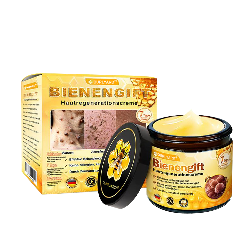 🌟Hergestellt und versendet aus Deutschland💖  Ourlyard® Bienengift Hautregenerationscreme 🔥 LETZTER TAG 80 % RABATT 🌟