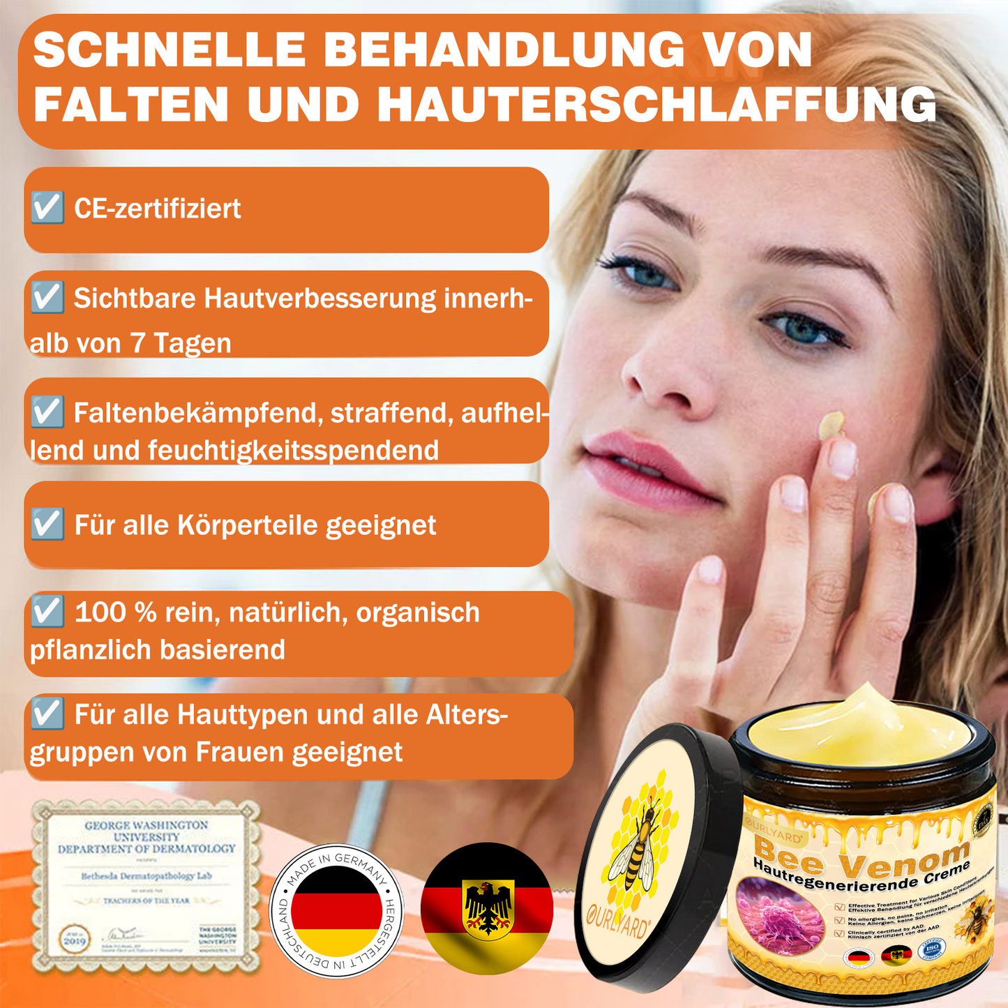 💥Ourlyard® Bienengift Pro Umfassende Creme — 💥Begrenzte Zeit 80 % RABATT💥