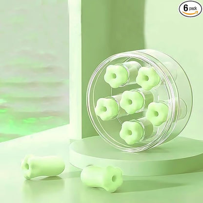 3 Pairs Ear Plugs for Sleeping Noise Cancelling 38dB SNR Reusable Soft Foam Earplugs for Noise Reduction, Hearing Protection Ear Plugs for Travel, Concerts，Study, Work, Sleep