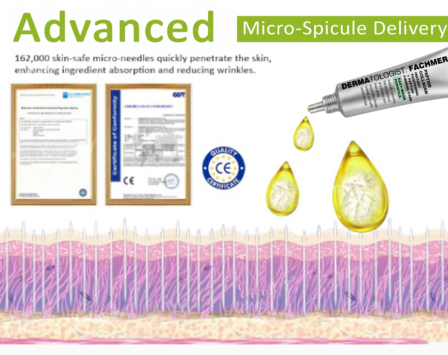 ✅Dr. Fachmer®👩‍⚕️ Peptid-Kollagen-Pflege für sofortige Straffung & Festigung – glättet augenblicklich Schwellungen und Fältchen und fördert bei regelmäßiger Anwendung eine straffere Haut.
