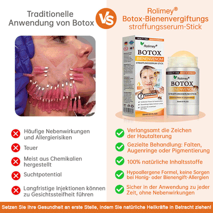 🌲🇩🇪Hergestellt in Deutschland🌲Rolimey® Botox-Bienenvergiftungsstraffungsserum-Stick🔥LETZTER TAG 70% RABATT