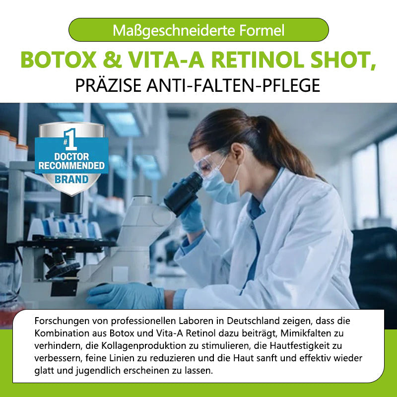 🇩🇪Jetzt jugendliche Haut zurückgewinnen💟Cvreoz® Botox & Vita-A Retinol Shot Falten-Lift Straffungscreme