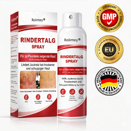 Rolimey® Rindertalg-Spray für juckende, schuppige Psoriasis-Haut 1