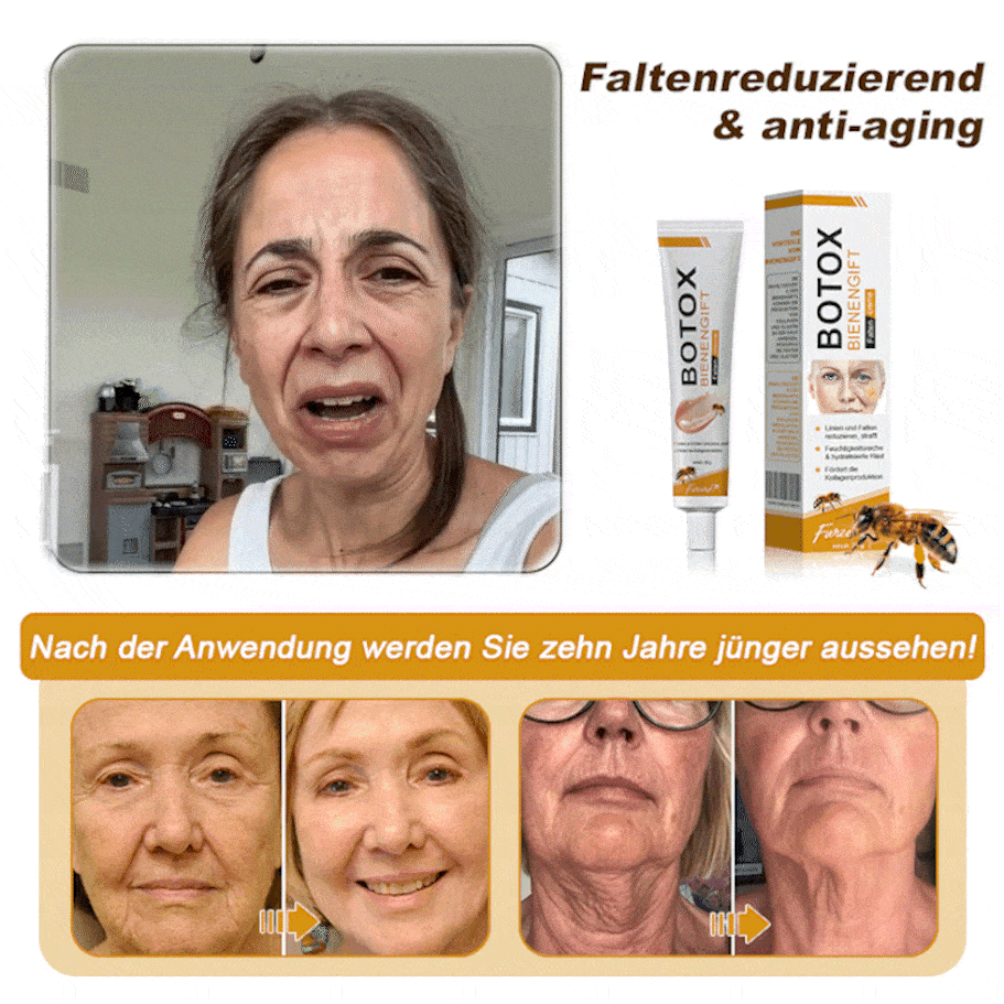 🐝🐝𝐎𝐟𝐟𝐢𝐳𝐢𝐞𝐥𝐥𝐞𝐫 𝐒𝐭𝐨𝐫𝐞 | Letzter Tag der Aktion: 70 % Rabatt - ✨Furzero™ Botox Bienenvenom Faltenentfernungscreme