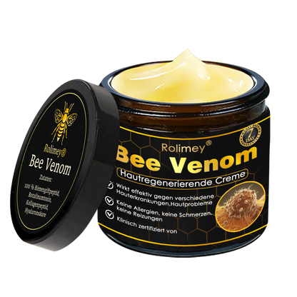 🎁🎁Neuestes Modell: Rolimey® Bienengift Max Pflegecreme – Reparatureffekt um 65 % gesteigert 🔥 NUR NOCH 80 % RABATT