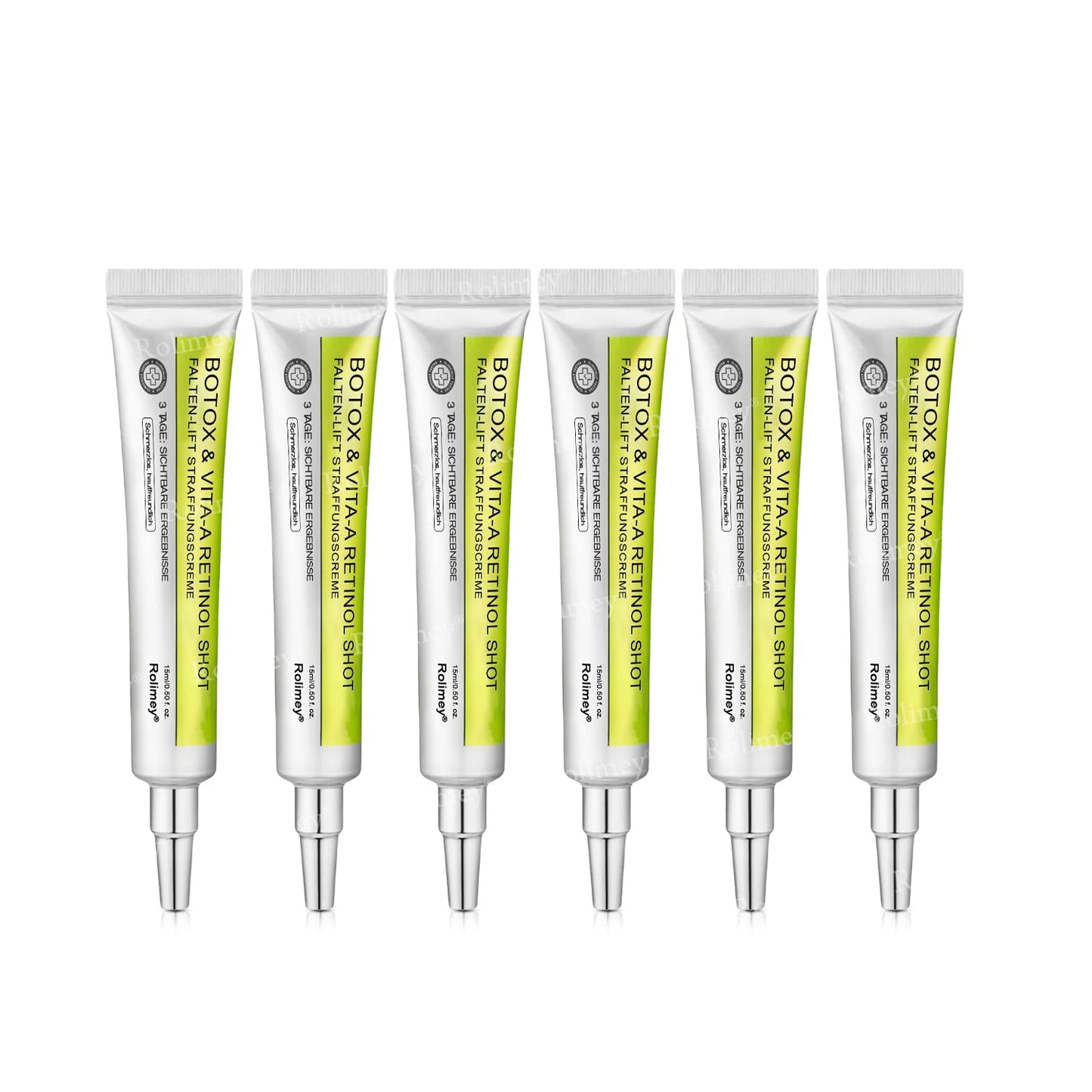 ✅Jetzt jugendliche Haut zurückgewinnen 💫Rolimey® Botox & Vita-A Retinol Shot Falten-Lift Straffungscreme